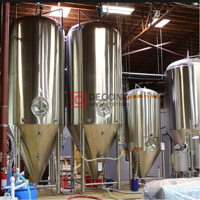 equipo de elaboración de cerveza acero inoxidable 1000L 2000L tanque de fermentación cervecería Custom diseñado unitanks