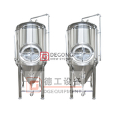 Recipiente de acero inoxidable 10bbl Craft Beer Fermentación / Unitanque con camisa de refrigeración para la venta