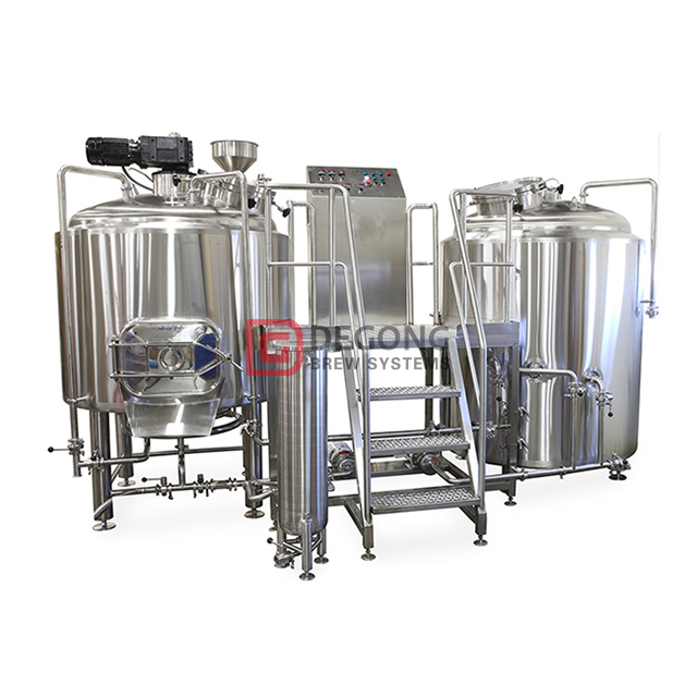 Equipo de elaboración de cerveza industrial de acero inoxidable 304 de 1000L con tanque de fermentación Unitank Fabricante de la planta de cervecería