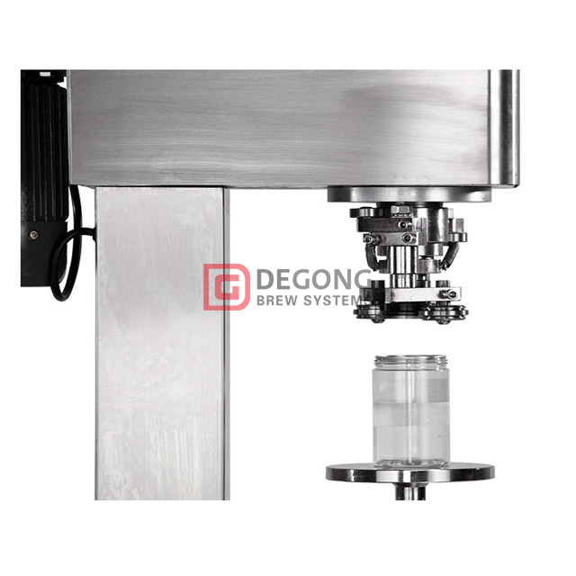 Máquina de sellado semiautomática de cierre manual de acero inoxidable / máquina de sellado semiautomática para lata de cerveza artesanal de estaño
