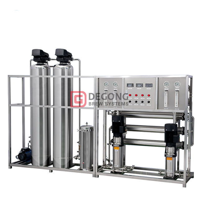 2000LPH Sistema de ósmosis inversa industrial / Sistema de filtración de agua RO en venta