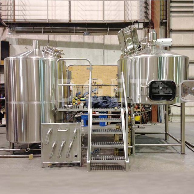 10BBL personalizada Dimple camisa de vapor calienta la cerveza que hace la máquina / línea de productos de uso industrial para la venta