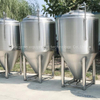 Equipo de cervecería de fermentador de cerveza industrial de acero inoxidable 2000L en venta