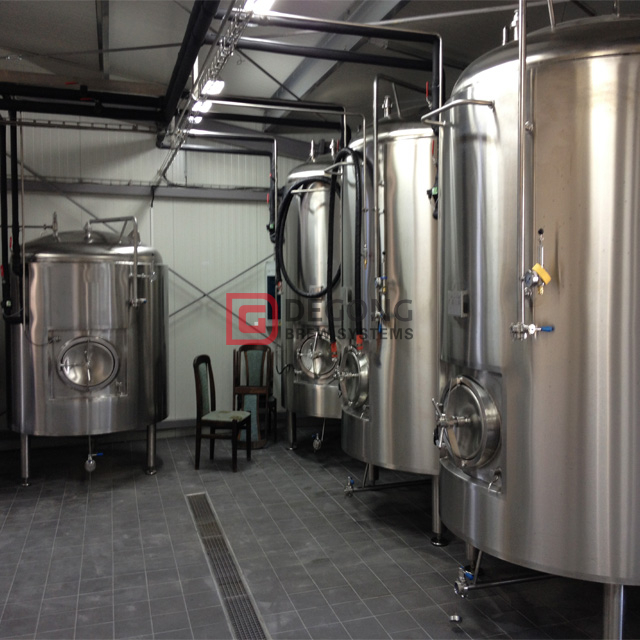 1000L Equipo de elaboración de cerveza comercial de alta calidad y tanque de fermentación cónico en República Checa Venta caliente