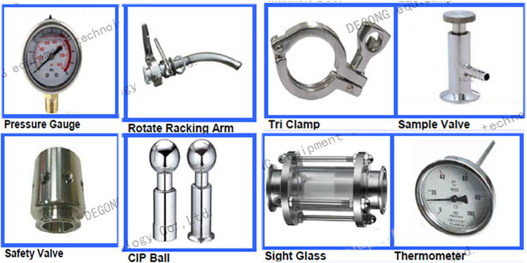 发酵 罐 组件 细节