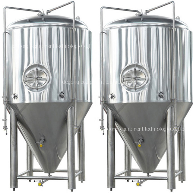 Equipo de cervecería de fermentador de cerveza industrial de acero inoxidable 2000L en venta