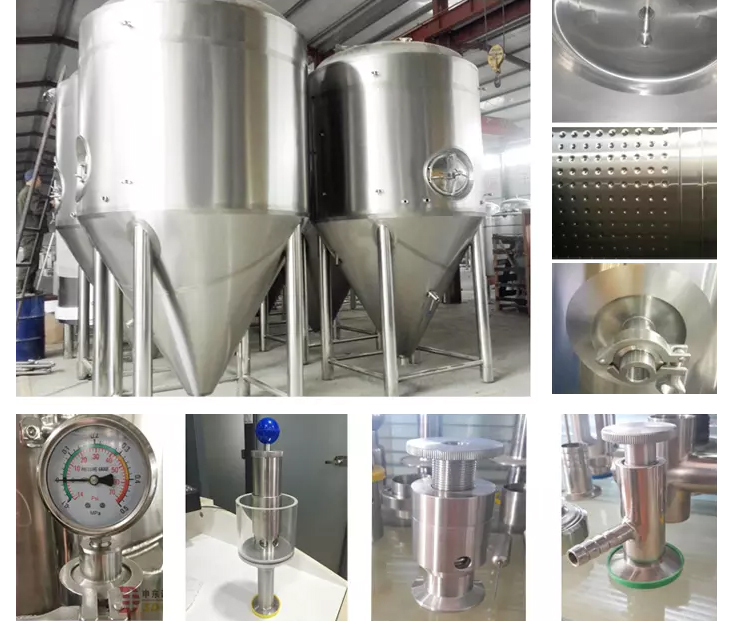 tanque de fermentaci&oacute;n de cerveza