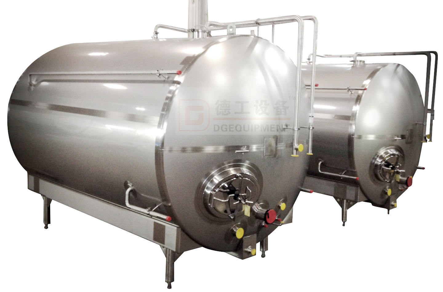 Tanques de almacenamiento de la cerveza 10hl Horizontal Brite acero