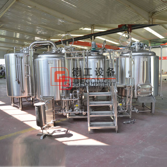 Fabricante de equipos de elaboración de cerveza automática de acero inoxidable de grado alimenticio 7BBL llave en mano