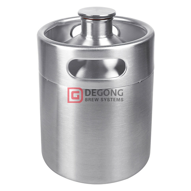 Barril de cerveza comercial 20L barril de cerveza artesanal de acero inoxidable estándar euro para la venta