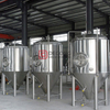1000L fermentador de cerveza tanque de fermentación de acero inoxidable equipo de elaboración de cerveza bodega venta caliente en Europa