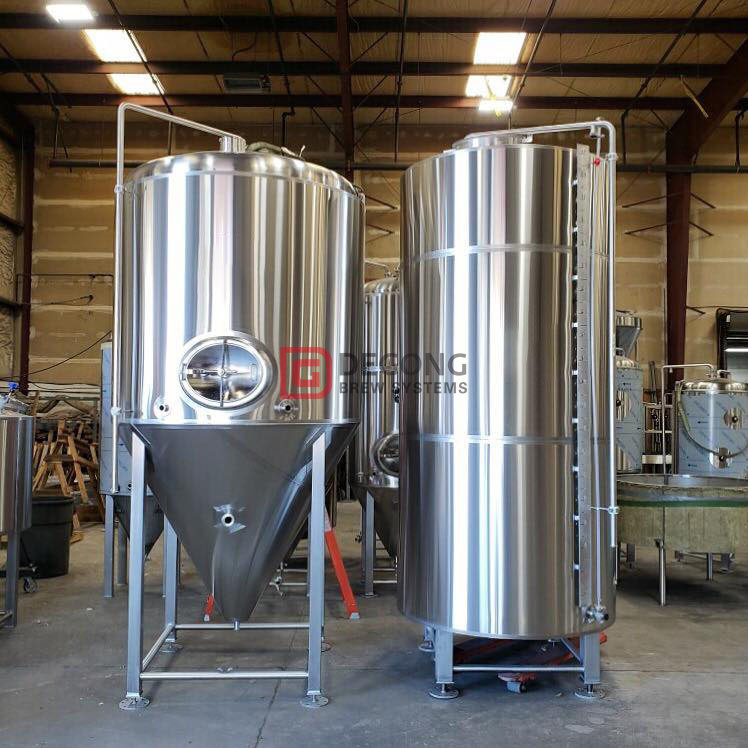 Fermentador de cerveza de acero inoxidable 1000L Chaqueta doble Unitanks Equipo de elaboración de cerveza de alto estándar para cerveza artesanal