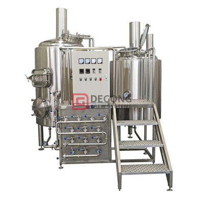 línea de fabricación de cerveza de 100L / 500L / 1000L industrial de acero inoxidable artesanal equipo de elaboración de cerveza en China