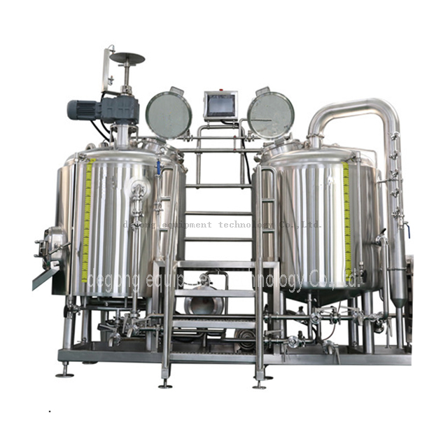Sistema de depósitos de acero de cobre rojo 1000L / inoxidable Brew Kettle cervecería en Venta