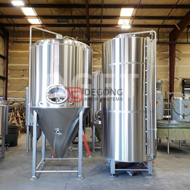 1000L Vertical de acero inoxidable con aislamiento superior / lateral Boca de enfriamiento Chaqueta de fermentación de cerveza Tanque Sistema de cervecería