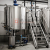 1000L Equipo de fabricación de cerveza profesional Pilsen / IPA Tanque de elaboración de cerveza Planta de microcervecería flexible