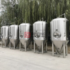 Línea de producción de tanques de elaboración de cerveza personalizables industriales comerciales de escala media 2000L