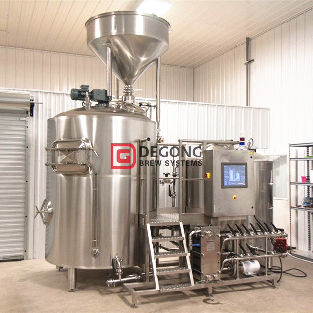 CE PED Certificado 1000L Micro Beer Cervecería Equipo con tanques de fermentación | Cervecería de 3 vasos