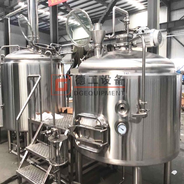 Equipo de elaboración de cerveza automático combinado de acero inoxidable 1000L de calefacción eléctrica a vapor