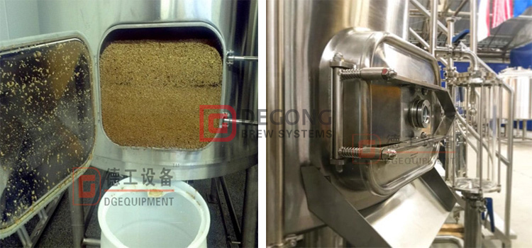 acceso a granos gastados con tobog&aacute;n