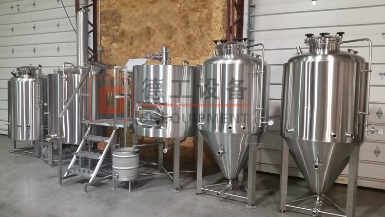Sistema de elaboraci&oacute;n de cerveza llave en mano 500L