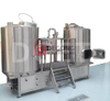 200L Sistema de elaboración de cerveza casera Mini cervecería / restaurante / brewpub Equipo de elaboración de cerveza usado