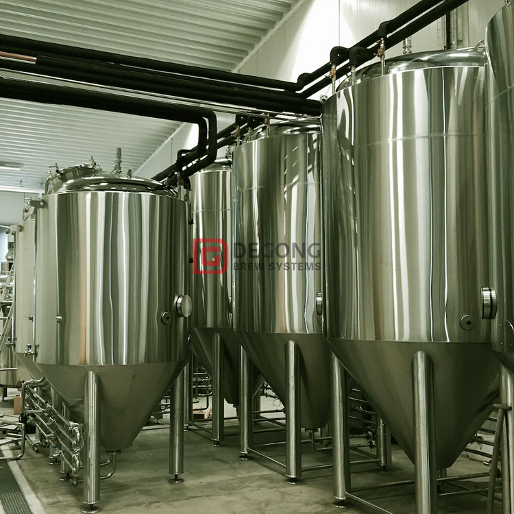 Depósito de fermentación de presión isobárica cónica de boca de inspección lateral personalizable 2000L Tanque-Unitank