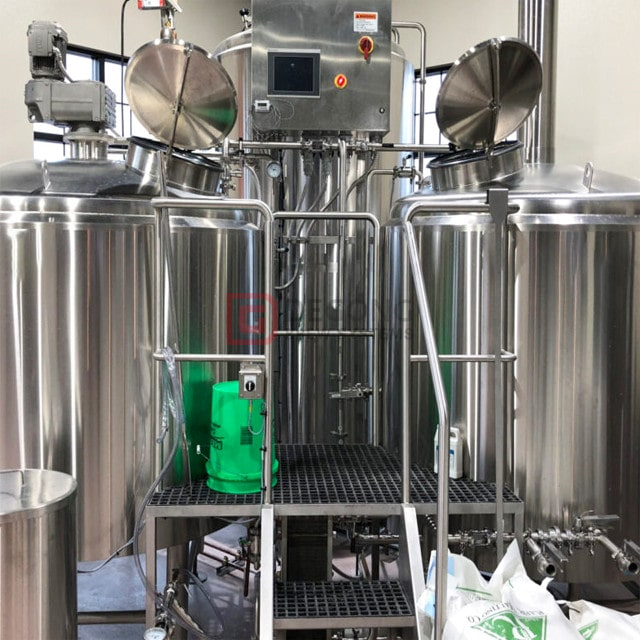 Equipo de microcervecería para pub / pequeña fábrica de cerveza personalizada 500L equipo de elaboración de cerveza para la venta