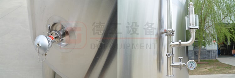 FT- term&oacute;metro y man&oacute;metro y v&aacute;lvula de regulaci&oacute;n de la maquinaria