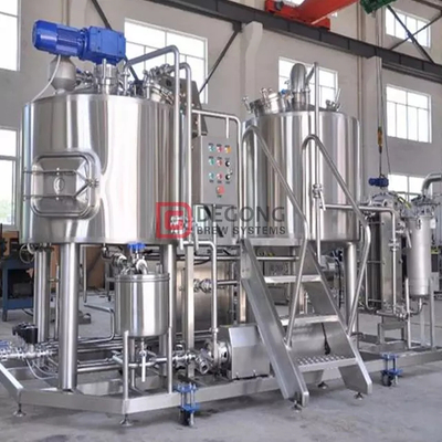 Equipo de elaboración de cerveza artesanal 5BBL fabricante de cervecería de máquina de fabricación de cerveza comercial de acero inoxidable
