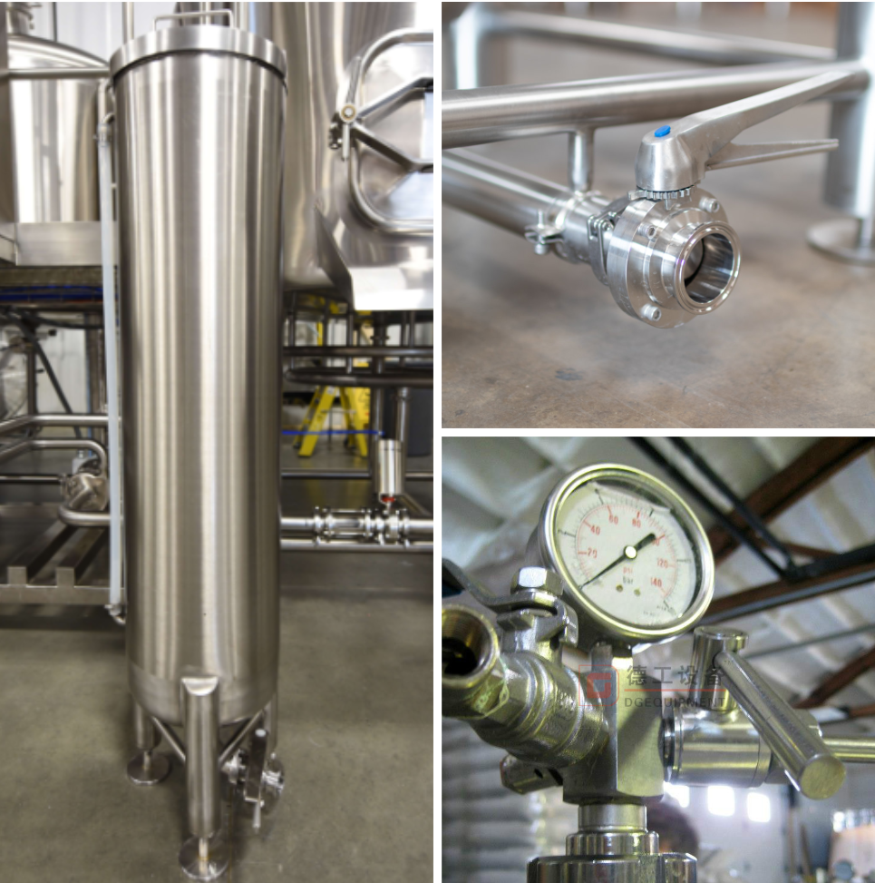 BOMBA DE TANQUE DE YEAST Y MEDIDOR DE PRESI&Oacute;N