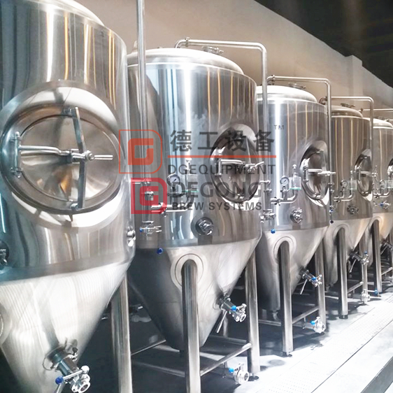 Equipo de cervecería de cerveza de acero inoxidable de 10 HL de cobre con certificación PED CE ISO