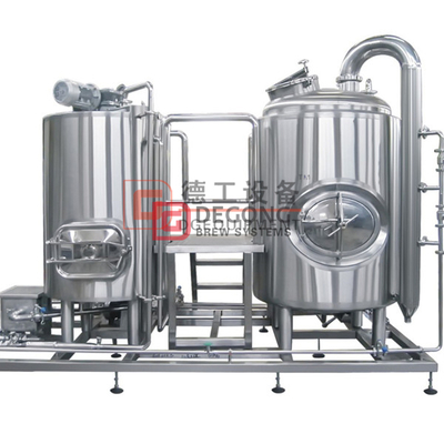 500L Micro Comercial Craft Beer Brewhouse Equipment en venta