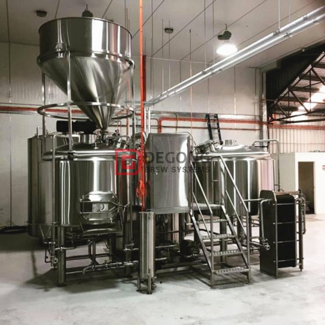 10HL Advanced Home Brewing Equipment Equipo de cervecería comercial Industrial combinado de dos recipientes Brewhouse