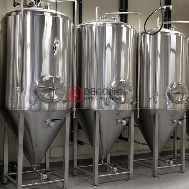 Tanque de fermentación de cerveza de acero inoxidable comercial 5BBL Tanque de fermentación de cerveza / Tanque cónico cilíndrico