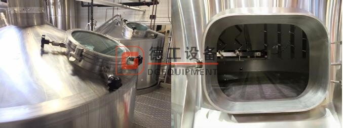 cabeza de plato y acceso a granos gastados