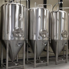 Chaqueta doble de poliuretano de acero inoxidable personalizable disponible 2000L Depósito de fermentación cilíndrico-cónico Venta en Vancouver, Canadá