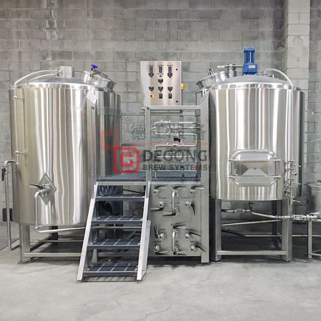 Fabricante de sistema de elaboración de cerveza cónica de acero inoxidable con aislamiento completo personalizado 500L