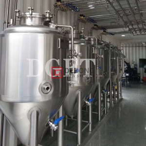 Manual de recipiente de fermentación de doble camisa de 300 litros Unitank para cerveza artesanal Popularidad mundial