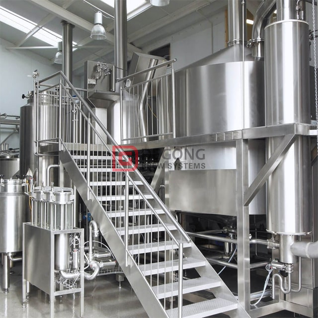 Equipo de elaboración de cerveza comercial 10BBL / 20BBL Certificación CE / TUV Equipo de cervecería de pared doble pequeña / mediana / grande para la venta